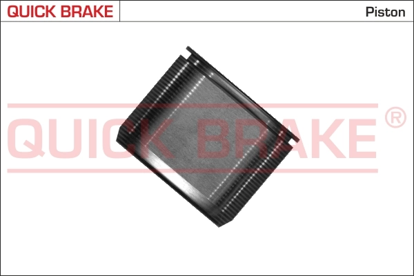 Piston, brake caliper